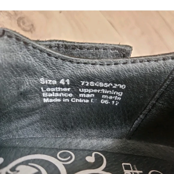 Dansko Nevin Mary Jane Pumps Leather Womens Sz 41/ 10.5-11 Dark  Academia Goth - Picture 14 of 16